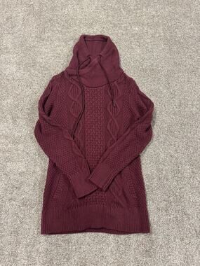 L.L. Bean Signature Women's Cable Knit Hooded Sweater